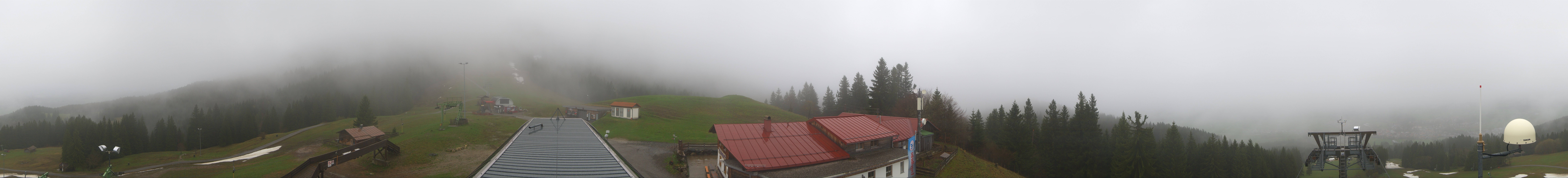 Archived image Webcam Middle station Nesselwang