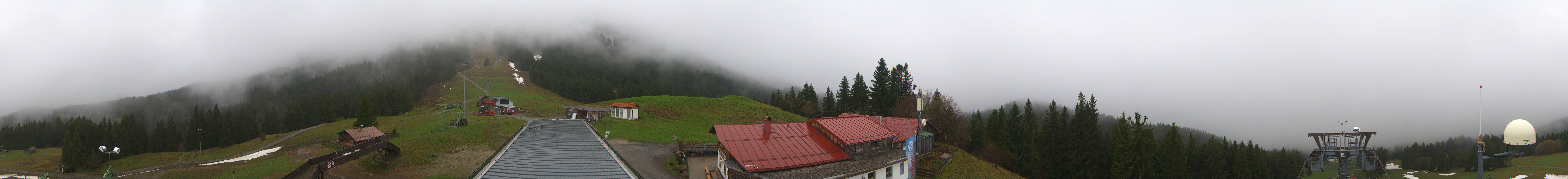 Archived image Webcam Middle station Nesselwang