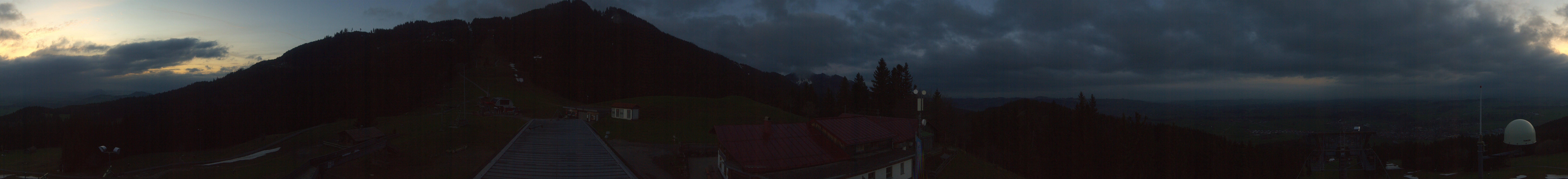 Archiv Foto Webcam Mittelstation Nesselwang