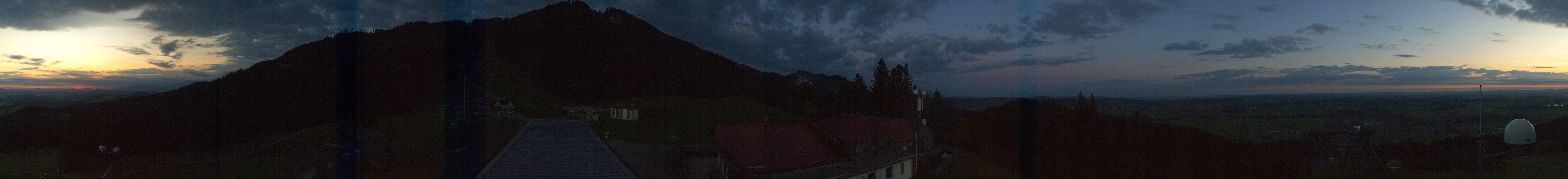 Archiv Foto Webcam Mittelstation Nesselwang