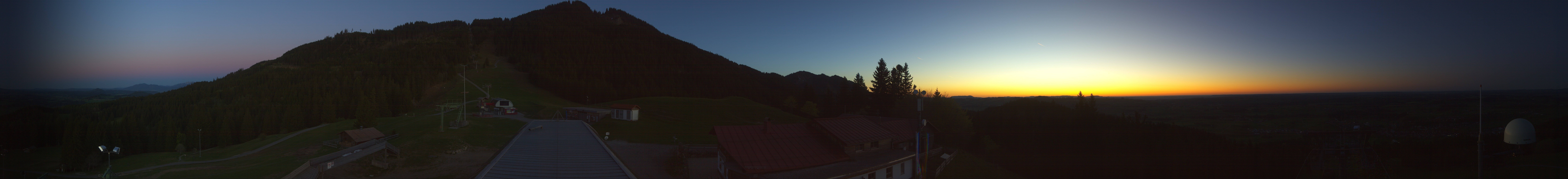 Archiv Foto Webcam Mittelstation Nesselwang
