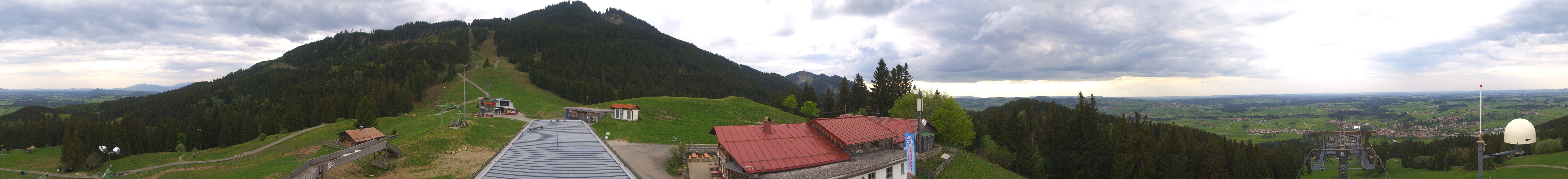 Archiv Foto Webcam Mittelstation Nesselwang