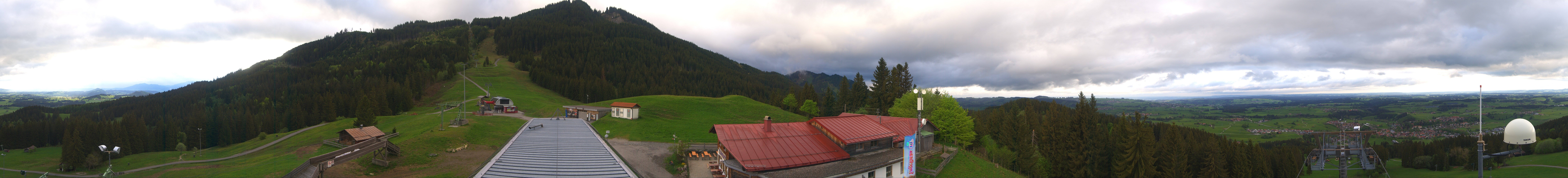 Archiv Foto Webcam Mittelstation Nesselwang
