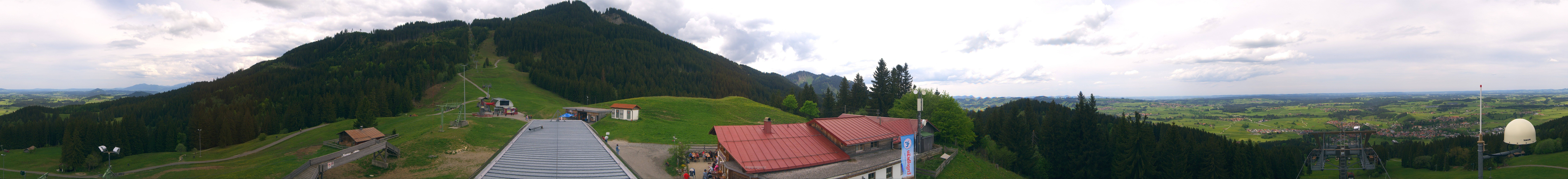 Archiv Foto Webcam Mittelstation Nesselwang