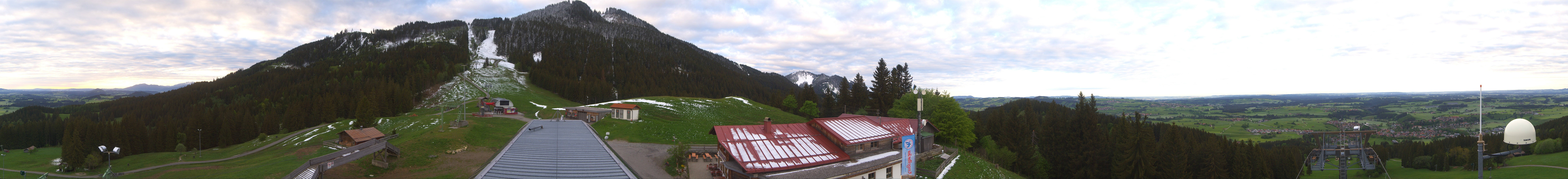 Archiv Foto Webcam Mittelstation Nesselwang