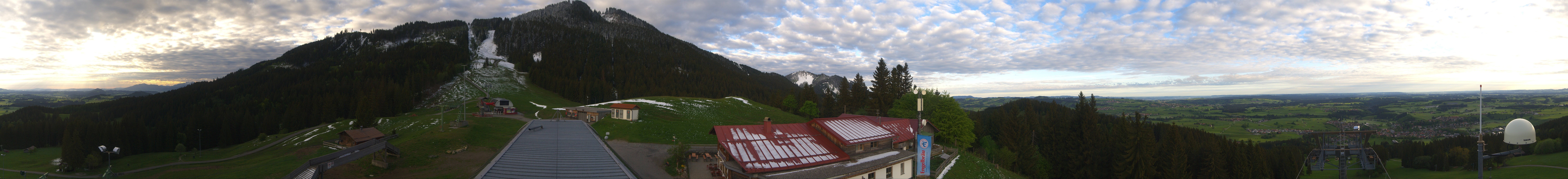 Archiv Foto Webcam Mittelstation Nesselwang