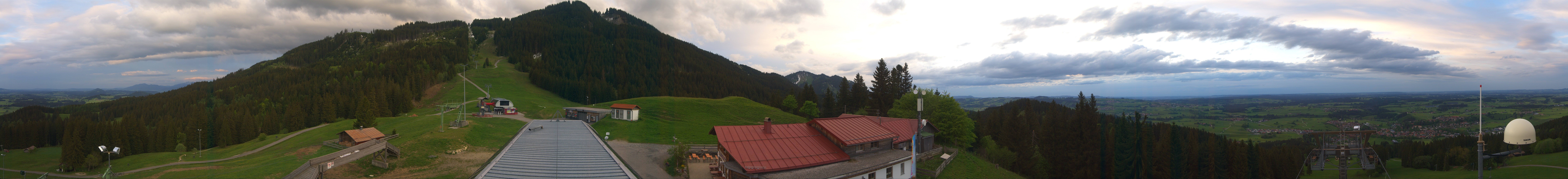 Archiv Foto Webcam Mittelstation Nesselwang