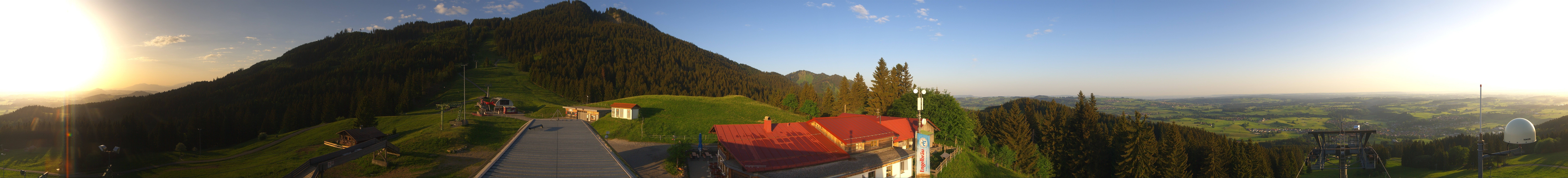 Archiv Foto Webcam Mittelstation Nesselwang