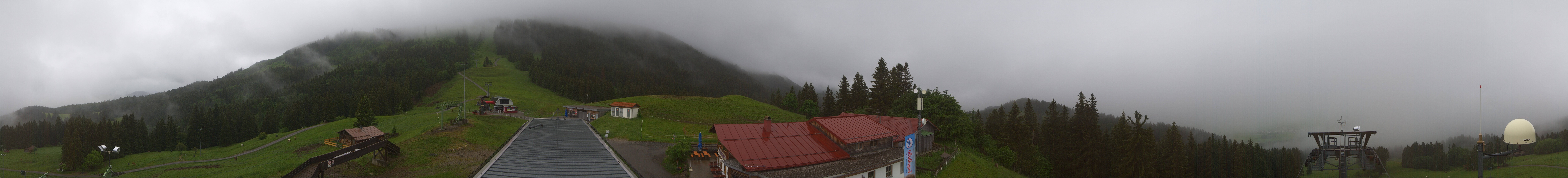 Archiv Foto Webcam Mittelstation Nesselwang