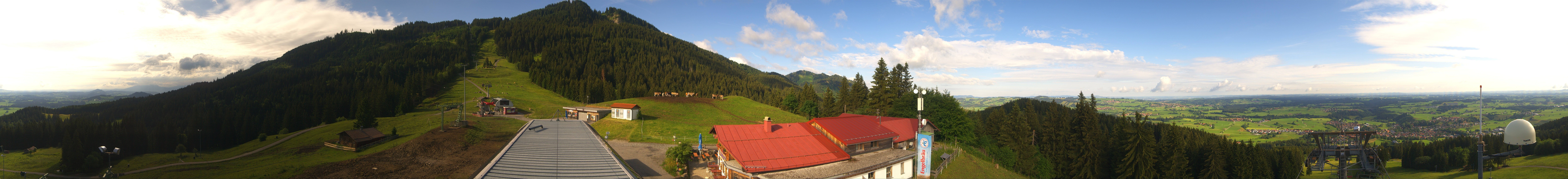 Archiv Foto Webcam Mittelstation Nesselwang
