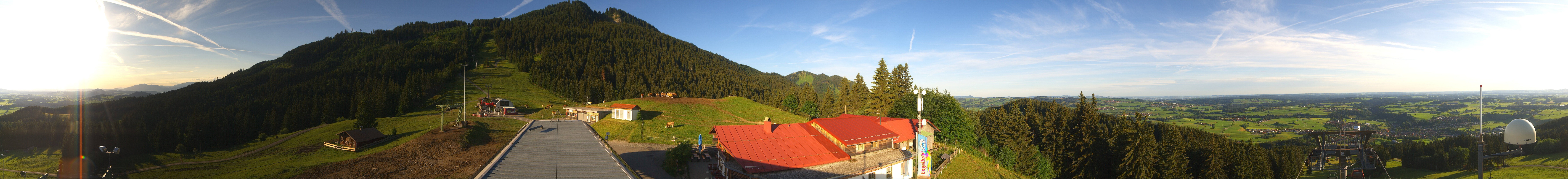 Archiv Foto Webcam Mittelstation Nesselwang
