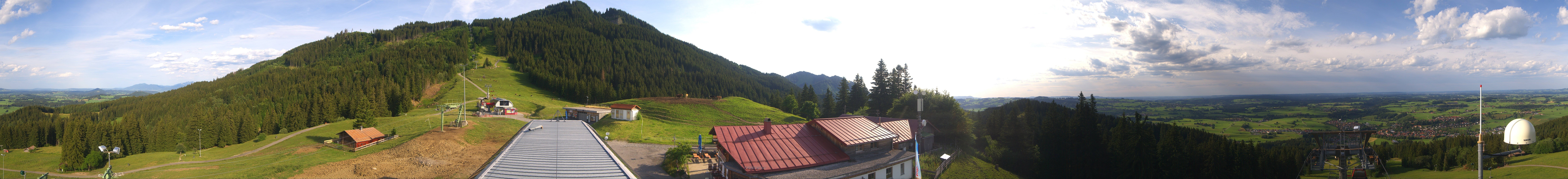 Archiv Foto Webcam Mittelstation Nesselwang