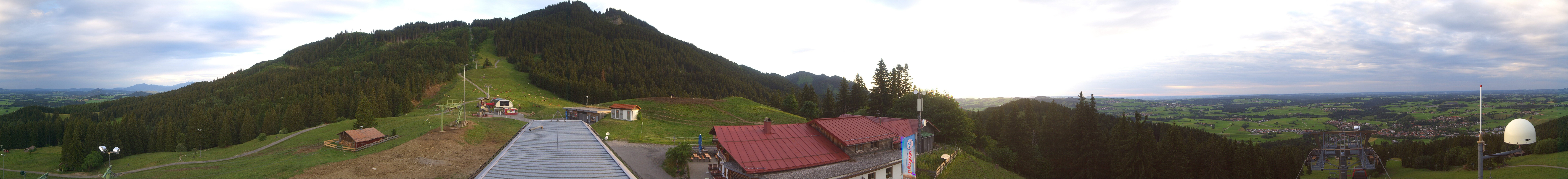 Archiv Foto Webcam Mittelstation Nesselwang