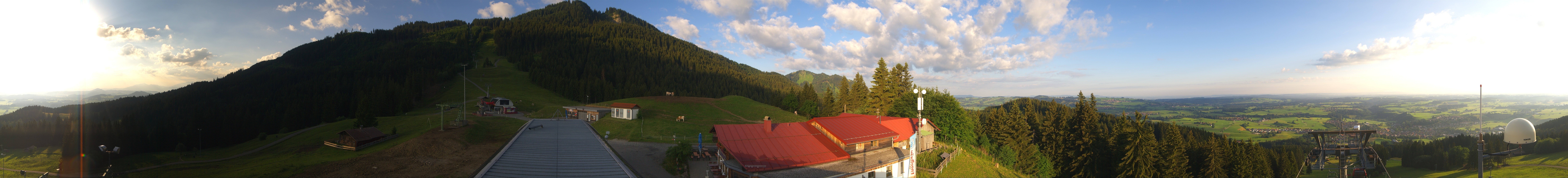 Archiv Foto Webcam Mittelstation Nesselwang