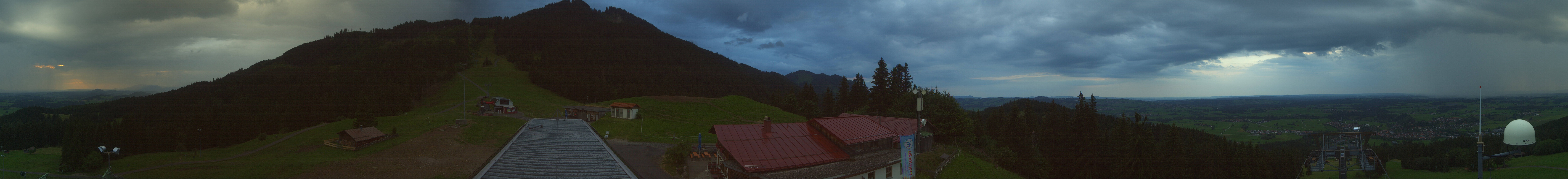 Archiv Foto Webcam Mittelstation Nesselwang