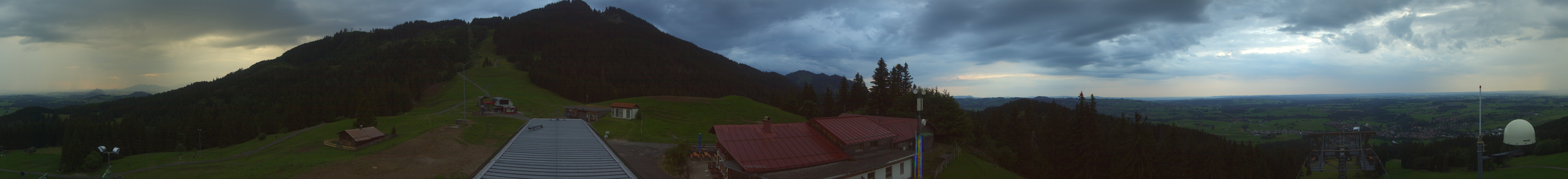 Archiv Foto Webcam Mittelstation Nesselwang