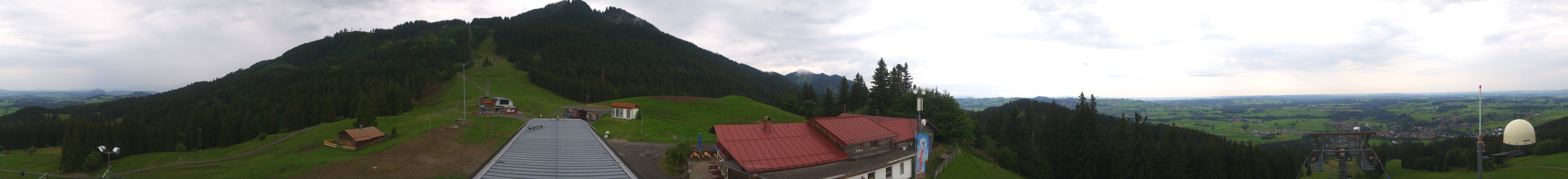 Archiv Foto Webcam Mittelstation Nesselwang