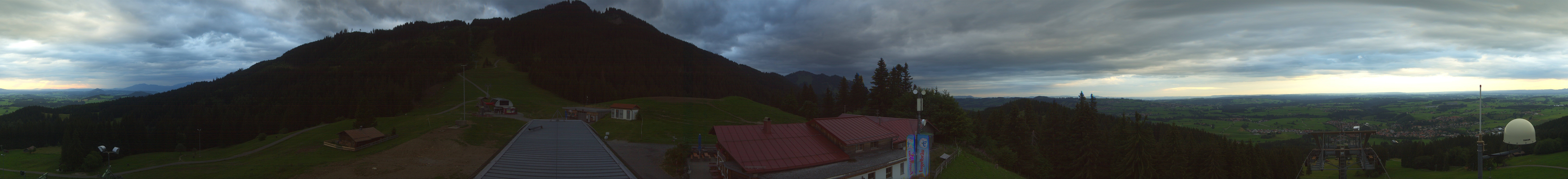 Archiv Foto Webcam Mittelstation Nesselwang