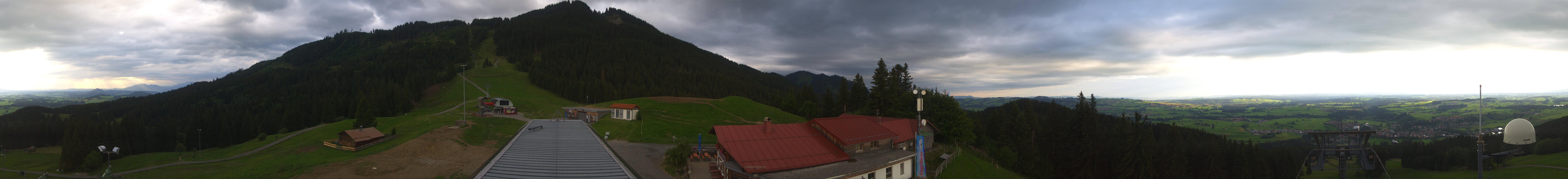 Archiv Foto Webcam Mittelstation Nesselwang