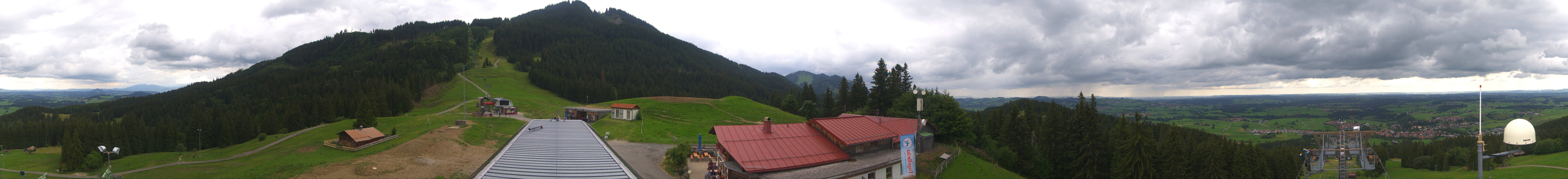 Archiv Foto Webcam Mittelstation Nesselwang