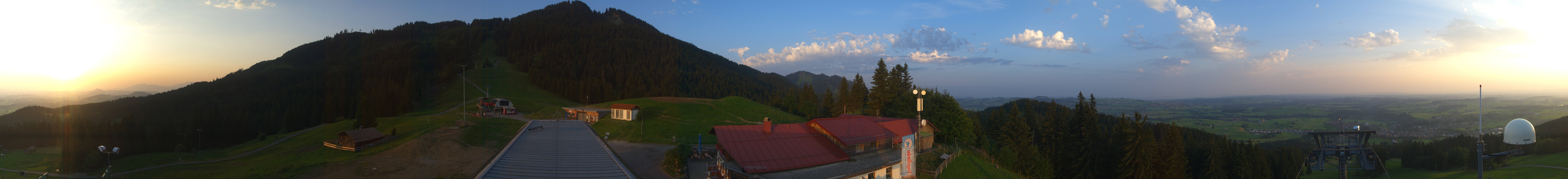 Archiv Foto Webcam Mittelstation Nesselwang