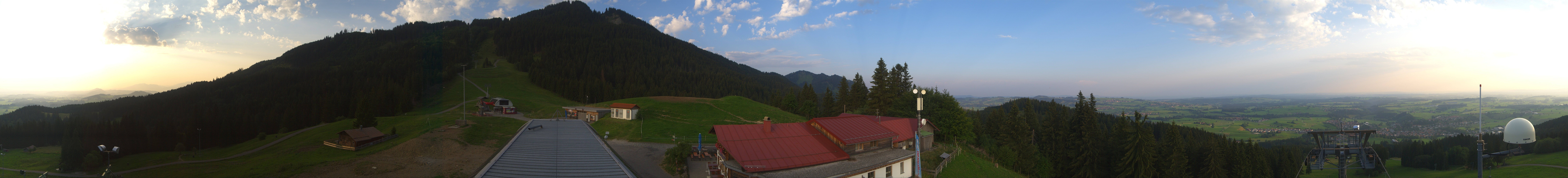 Archiv Foto Webcam Mittelstation Nesselwang