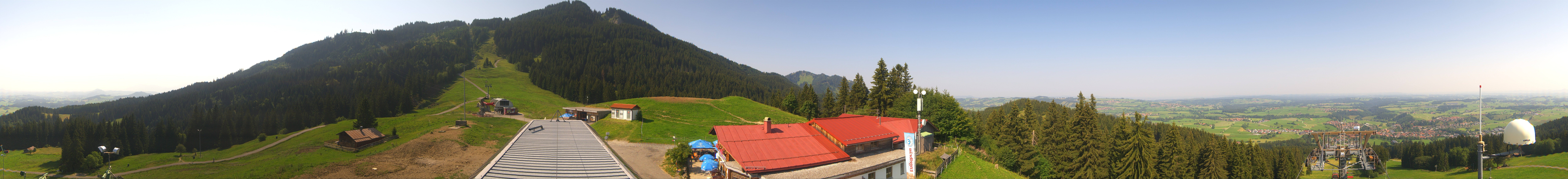 Archiv Foto Webcam Mittelstation Nesselwang