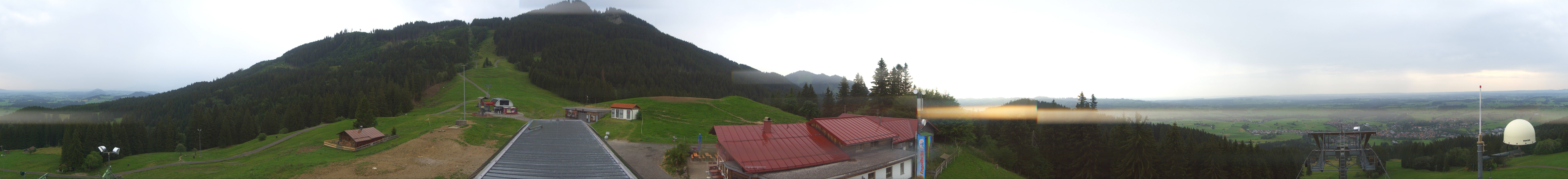 Archiv Foto Webcam Mittelstation Nesselwang