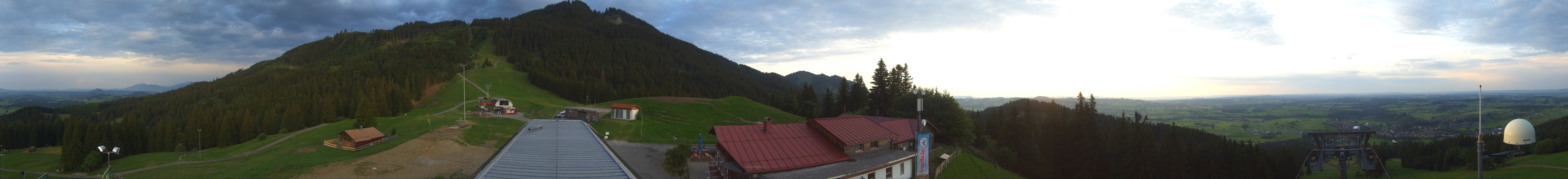 Archiv Foto Webcam Mittelstation Nesselwang