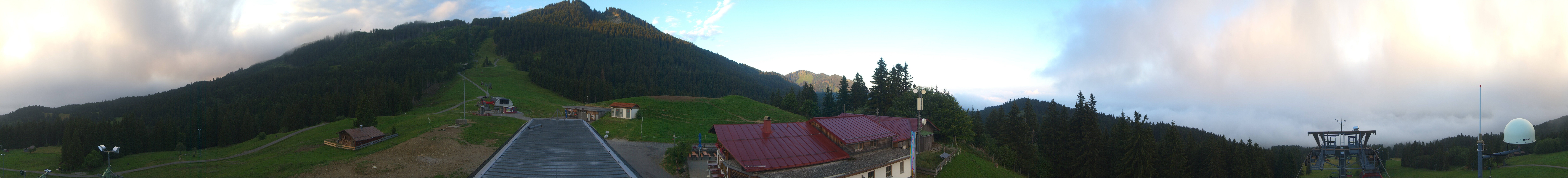 Archiv Foto Webcam Mittelstation Nesselwang