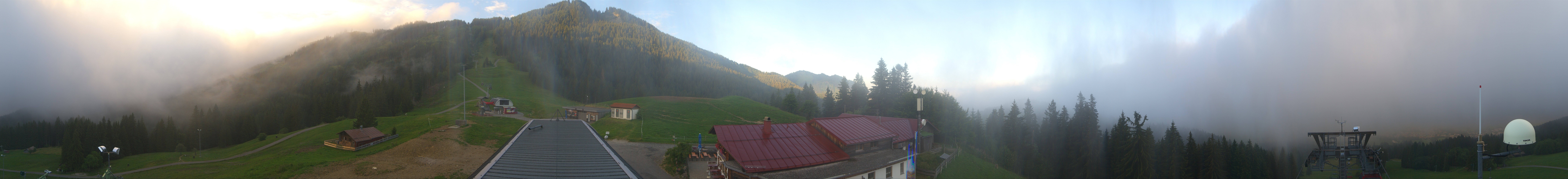 Archiv Foto Webcam Mittelstation Nesselwang