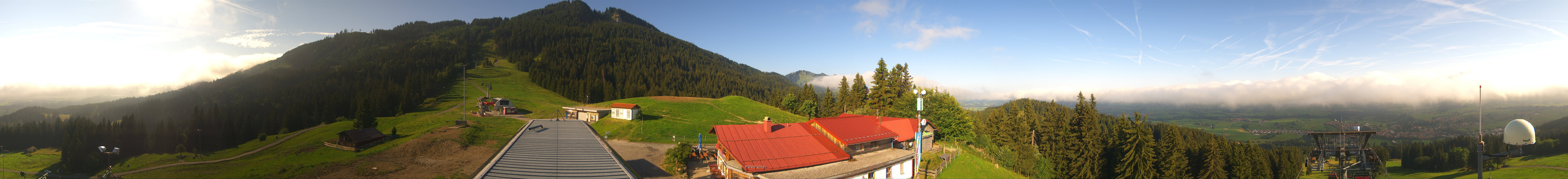 Archiv Foto Webcam Mittelstation Nesselwang