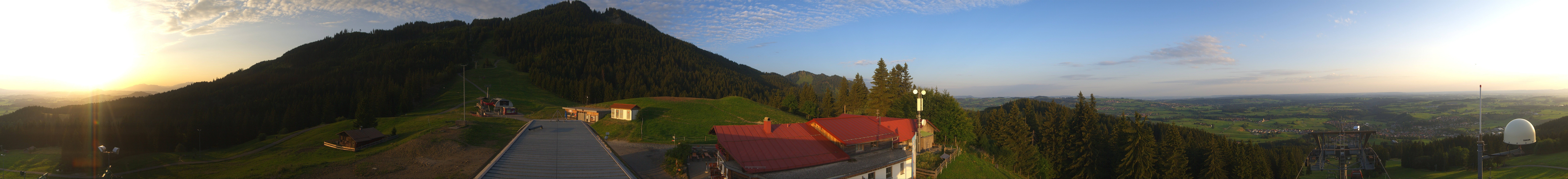 Archiv Foto Webcam Mittelstation Nesselwang