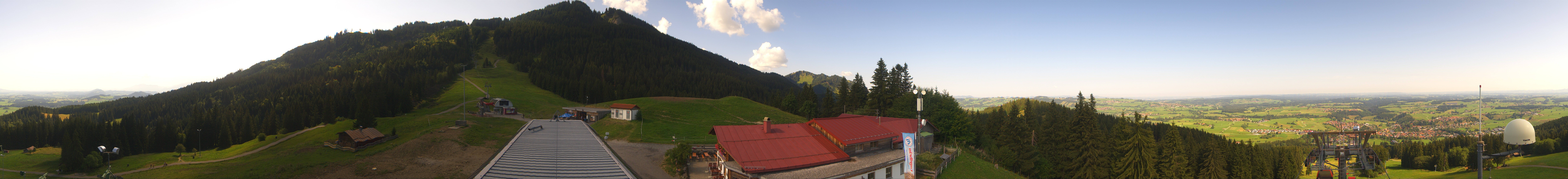 Archiv Foto Webcam Mittelstation Nesselwang