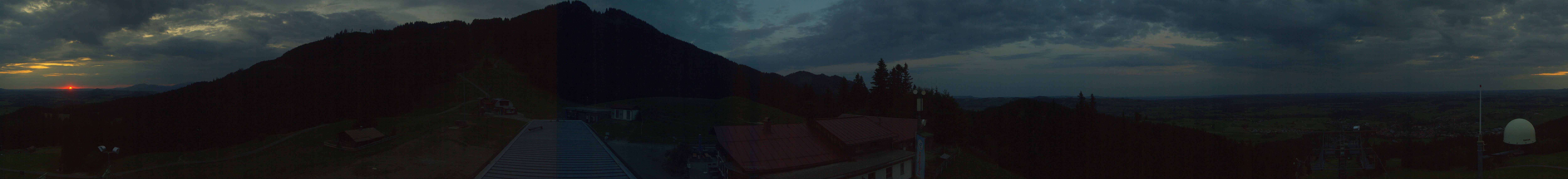 Archiv Foto Webcam Mittelstation Nesselwang