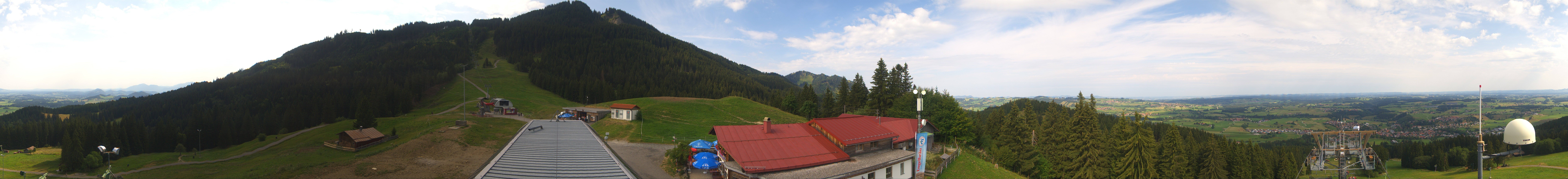 Archiv Foto Webcam Mittelstation Nesselwang