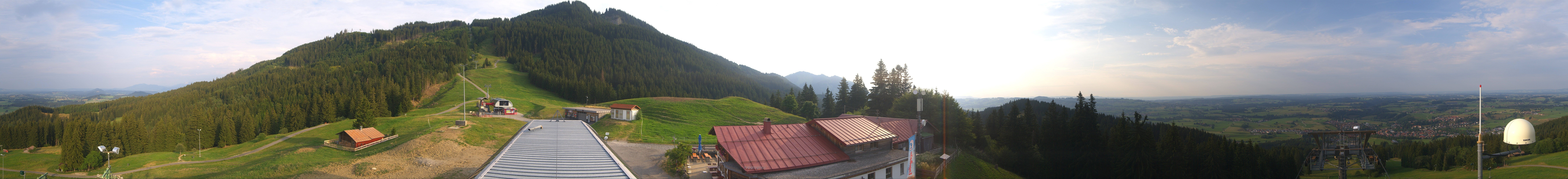 Archiv Foto Webcam Mittelstation Nesselwang