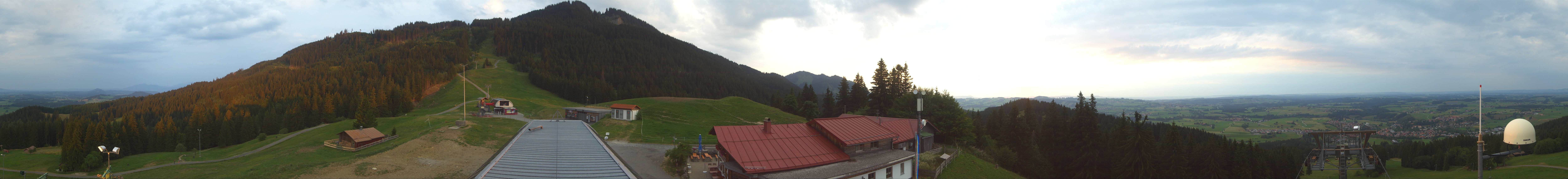 Archiv Foto Webcam Mittelstation Nesselwang