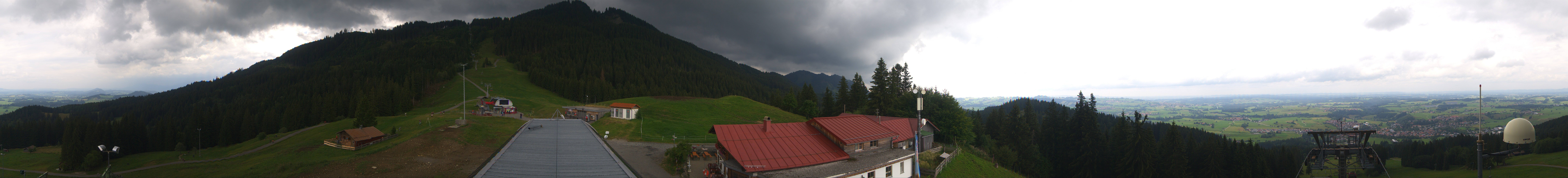 Archiv Foto Webcam Mittelstation Nesselwang