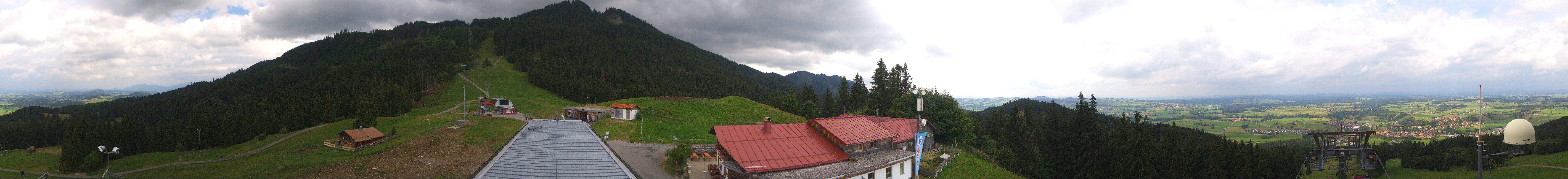 Archiv Foto Webcam Mittelstation Nesselwang