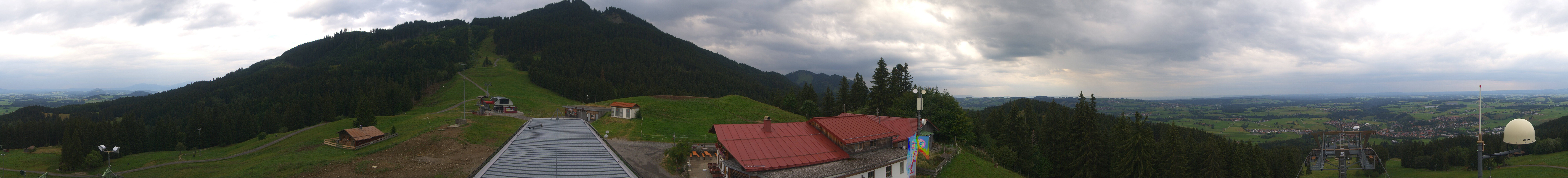 Archiv Foto Webcam Mittelstation Nesselwang