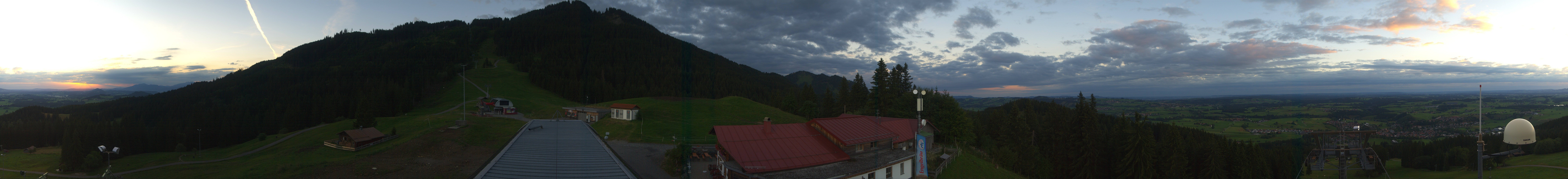 Archiv Foto Webcam Mittelstation Nesselwang