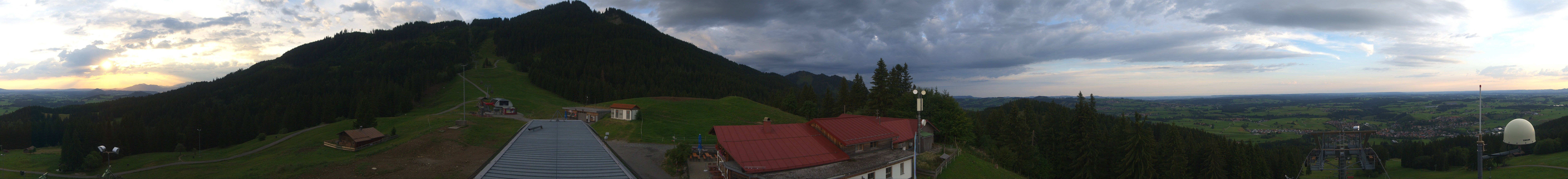 Archiv Foto Webcam Mittelstation Nesselwang