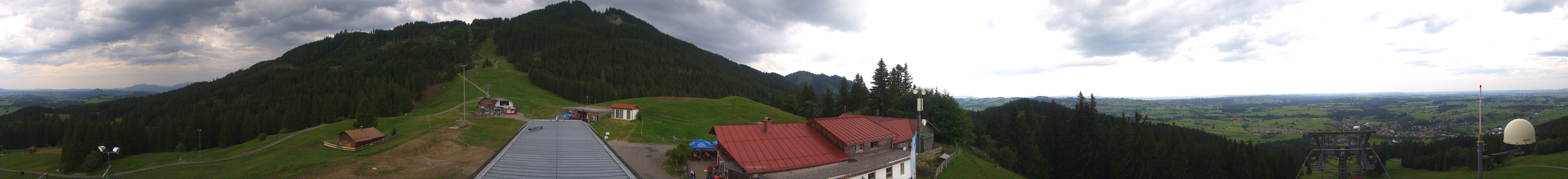 Archiv Foto Webcam Mittelstation Nesselwang