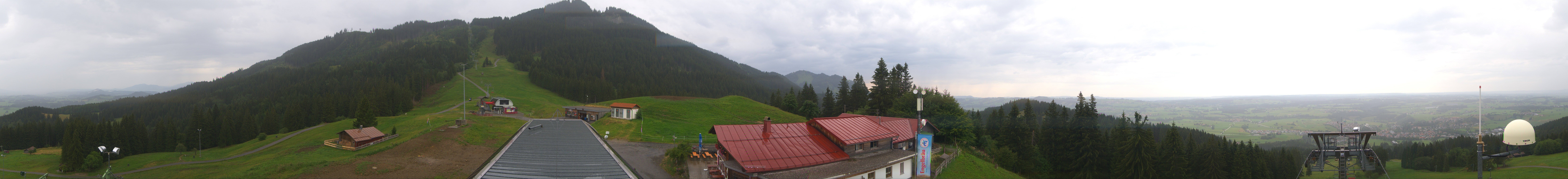 Archiv Foto Webcam Mittelstation Nesselwang