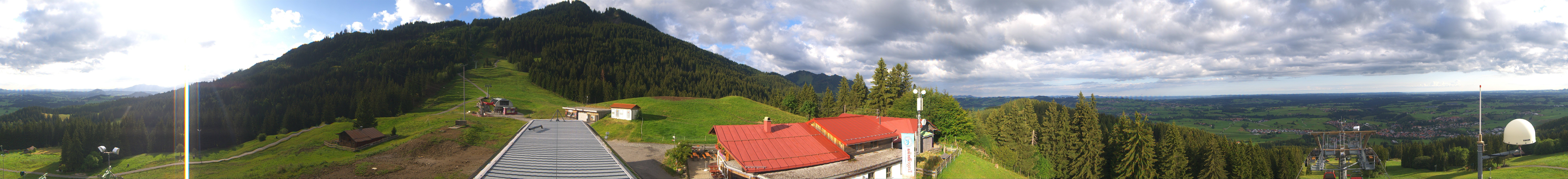 Archived image Webcam Middle station Nesselwang