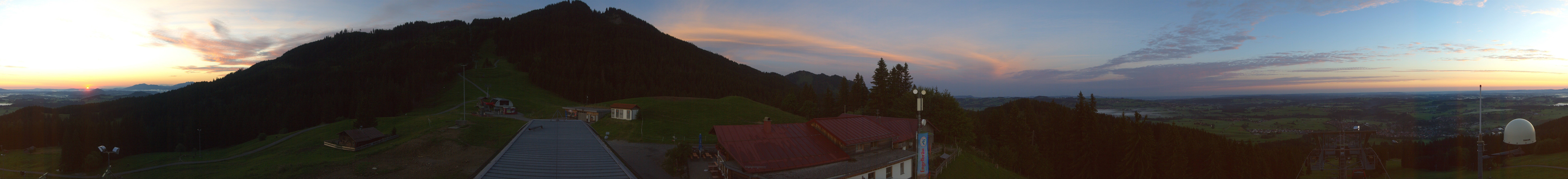 Archiv Foto Webcam Mittelstation Nesselwang
