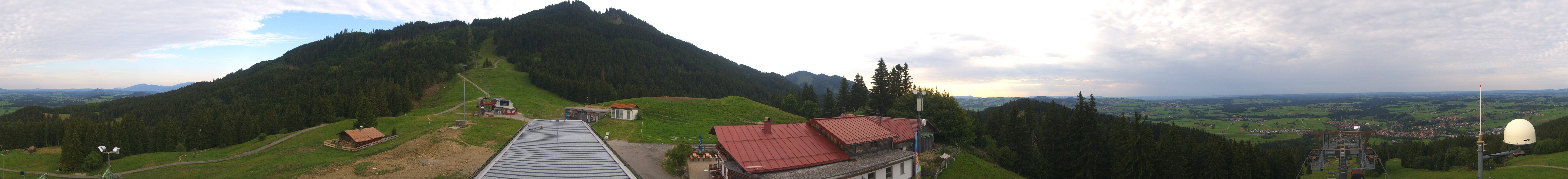 Archiv Foto Webcam Mittelstation Nesselwang