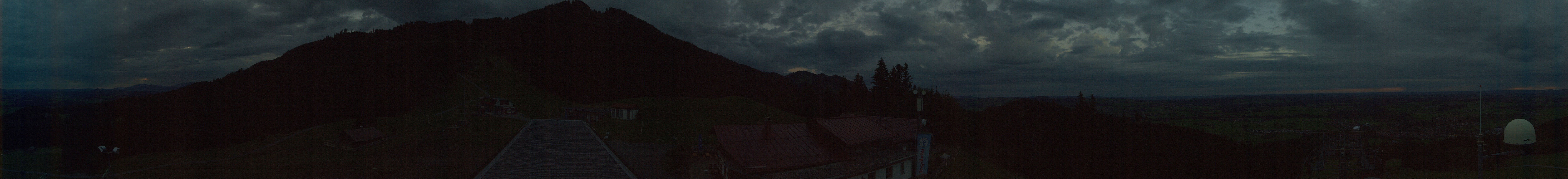 Archived image Webcam Middle station Nesselwang