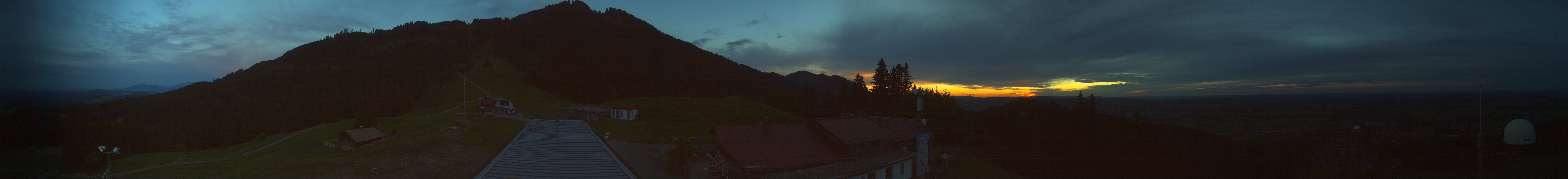 Archived image Webcam Middle station Nesselwang